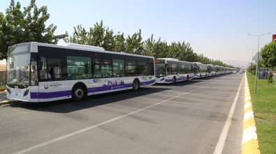 Büyükşehir'den 65 Adet Yeni Otobüs
