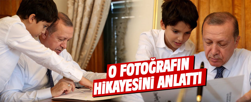 Cumhurbaşkanı Erdoğan o fotoğrafı anlattı