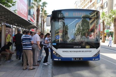 Denizli'de Bayramın İlk İki Günü Otobüsler Ücretsiz Olacak