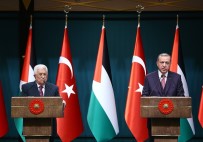 RESMİ KARŞILAMA - Erdoğan-Abbas Ortak Basın Toplantısı