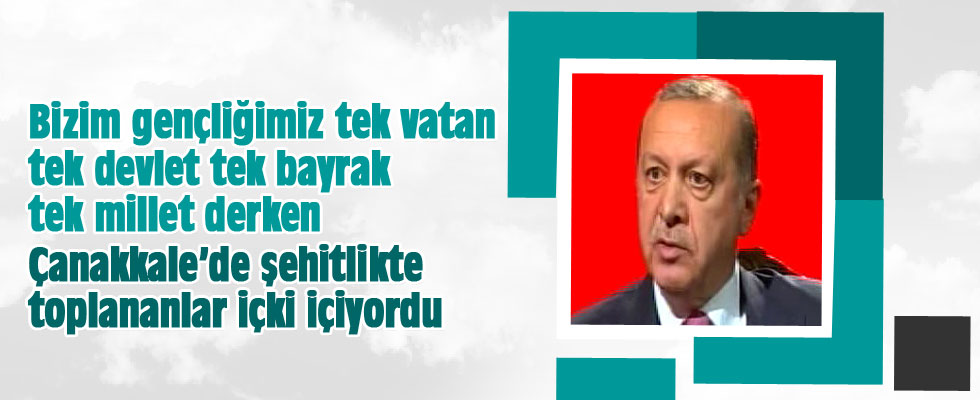 Erdoğan'dan şehitlikteki rezalete tepki!