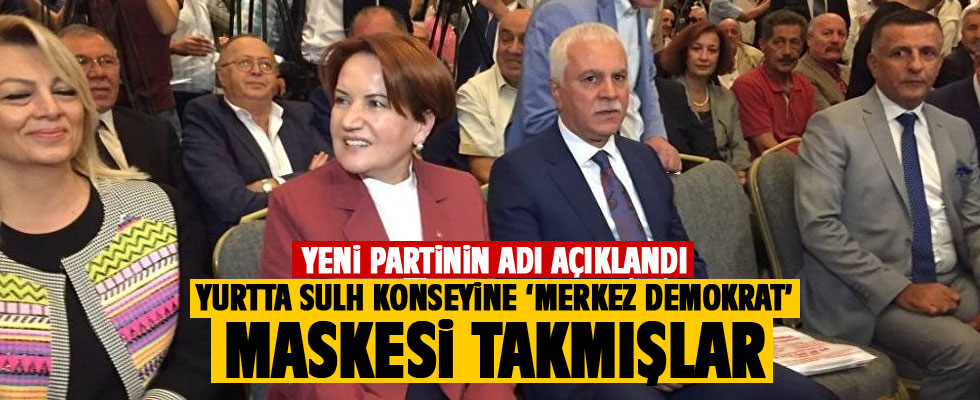 Meral Akşener'in kuracağı yeni partinin ismi belli oldu