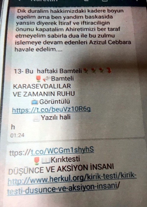 FETÖ'nün MİT korkusu mesajlara yansıdı