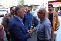 BAYRAM ALIŞVERİŞİ - Başkan Çelik Camii Kebir Esnafını Ziyaret Etti