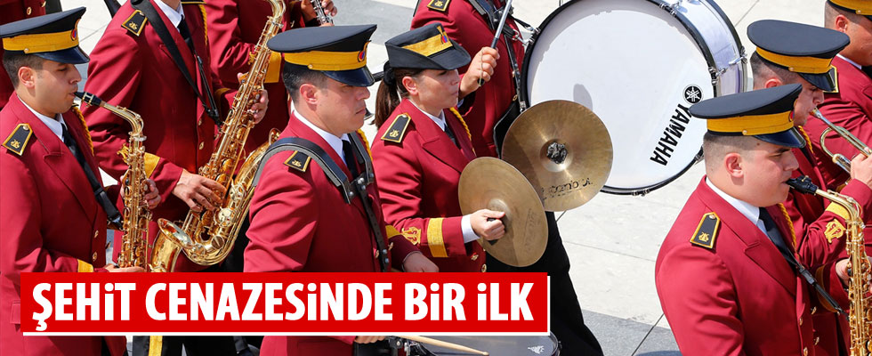 Başkent, şehidini son yolculuğuna uğurladı