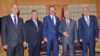 CENİN - Filistin Devlet Başkanı Abbas, TOBB Başkanı Hisarcıklıoğlu İle Görüştü