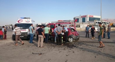 Malatya'da Kaza Açıklaması 4 Yaralı
