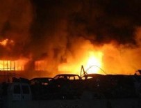 YANGıN YERI - Ankara'da korkutan yangın