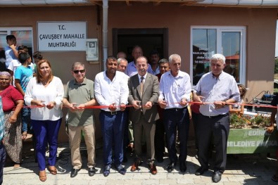 Çavuşbey Mahalle Muhtarlığı Binası Törenle Açıldı