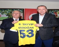 Erdoğan'dan soyunma odasında tebrik