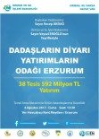 ORMAN GENEL MÜDÜRLÜĞÜ - Erzurum'a 38 Tesis Kazandırılıyor