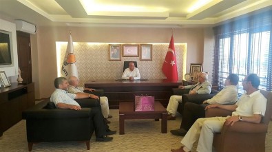 Kayseri Ticaret Odası Heyeti'nden AK Parti'ye Ziyaret