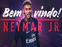 NEYMAR - Neymar, Paris Saint-Germain ile sözleşme imzaladı