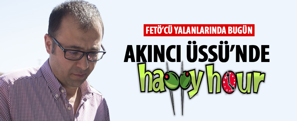 Sivil imam Akıncı'ya parti için gitmiş