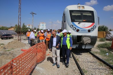 TCDD Genel Müdürü Apaydın, Karaman'da Hızlı Tren Çalışmaları İnceledi
