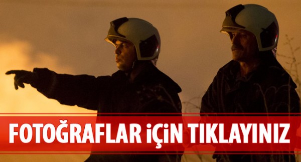 Ankara'da korkutan yangın