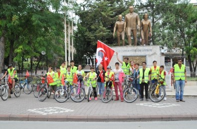 Bafra'da 30 Ağustos Bisiklet Turu