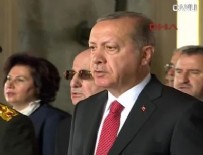 ANıTKABIR - Devlet erkanı Anıtkabir'de