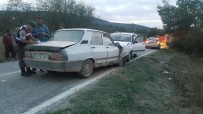 Hisarcık'ta Trafik Kazası Açıklaması 6 Yaralı