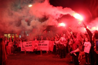 Samsun'da 30 Ağustos Fener Alayı