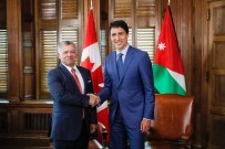 ÜRDÜN KRALI - Ürdün Kralı 2. Abdullah Ve Kanada Başbakanı Trudeau, Orta Doğu Meselelerini Görüştü