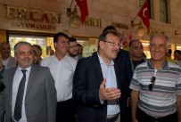 Başbakan Yardımcısı Çavuşoğlu Esnafla Bayramlaştı