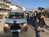 Düzce'de Motosiklet Kazası Açıklaması 1 Yaralı