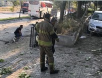 PATLAMA ANI - İzmir'de cezaevi servis aracı geçişi sırasında patlama