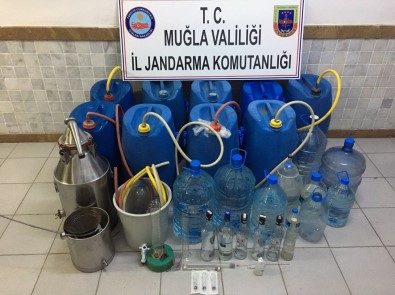Muğla'da Sahte İçki Operasyonu