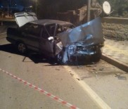 TUNÇBILEK - Tavşanlı'da Trafik Kazası Açıklaması 1 Yaralı