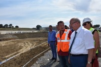 KALDIRIM ÇALIŞMASI - Albayrak, Çerkezköy'de İncelemede Bulundu