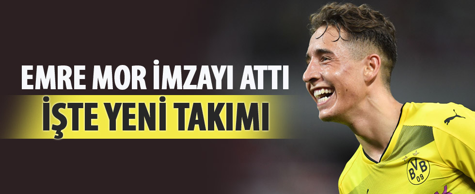 Emre Mor'un yeni takımı belli oldu