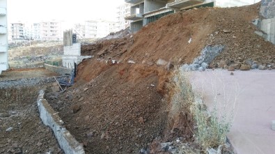 Gaziantep'te İstinat Duvarı Çöktü