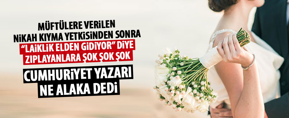 Nuray Mert: Müftünün nikâh kıyma yetkisi olması faydalı olabilir