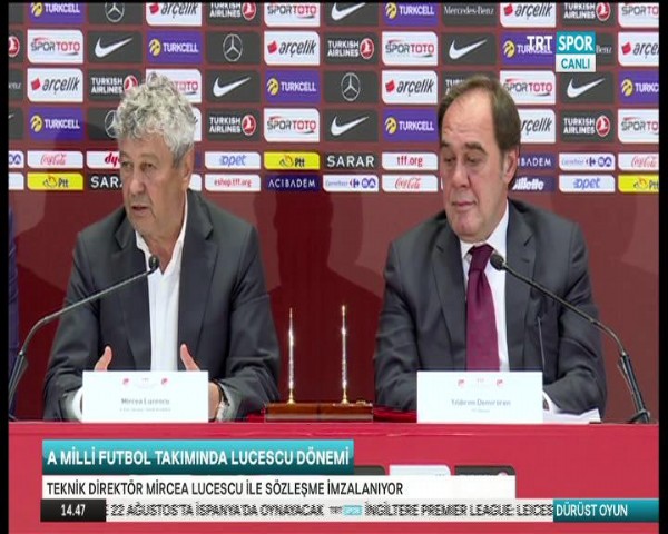 Lucescu imzayı attı