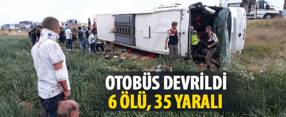 Amasya'daki feci kazada ölü sayısı 6'ya yükseldi