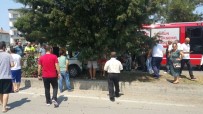MIMARSINAN - Samsun'da Tır Otomobile Çarptı Açıklaması 4 Yaralı