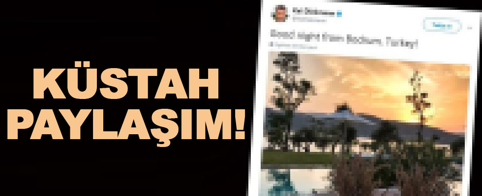 'Türkiye'ye gitmeyin ben sizin yerinize giderim!'