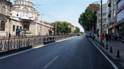 Aksaray'daki Ordu Caddesi Pazar Günleri İçin Yayalaştırıldı