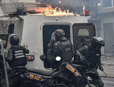 Venezuela'da askeri ayaklanma