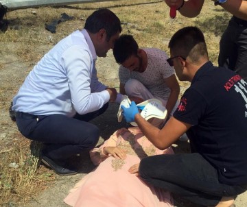 Yaralılara İlk Müdahale CHP'li Vekillerden Geldi