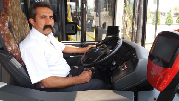 Otobüs şoförü böyle darp edildi