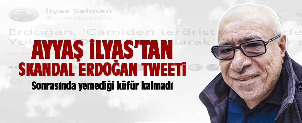 İlyas Salman'dan skandal Erdoğan tweeti!