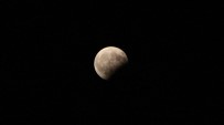 AY TUTULMASI - 'Parçalı Ay Tutulması' Gerçekleşti
