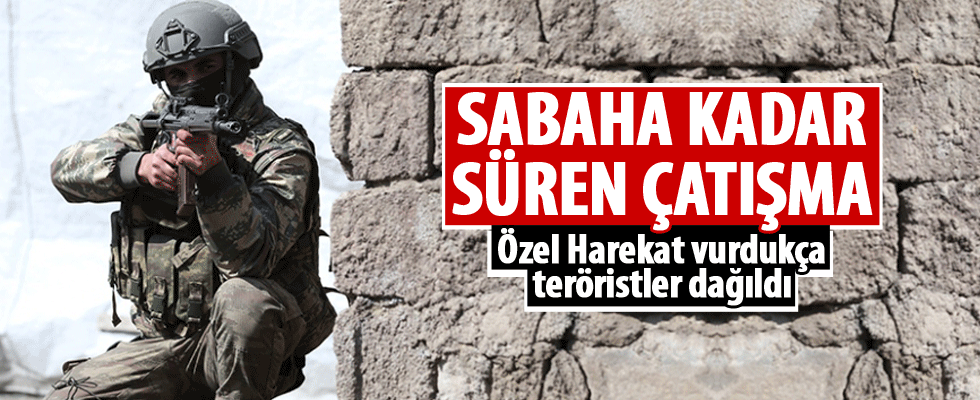 Tunceli'de çatışma