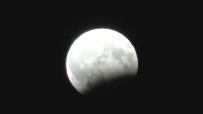AY TUTULMASI - Van'da Parçalı Ay Tutulması