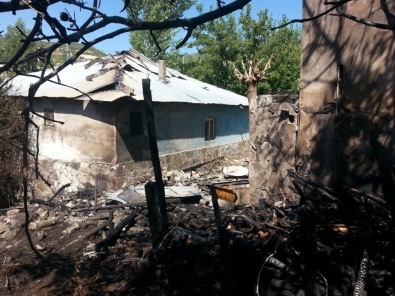 Bingöl'de Ev Yangını