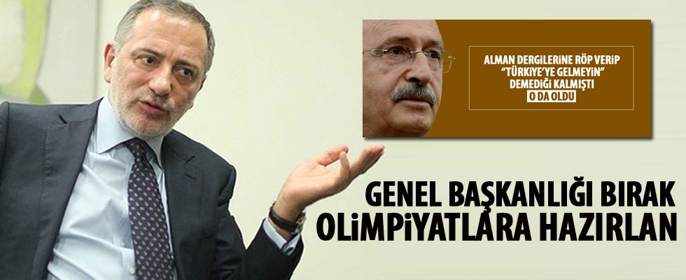 Fatih Altaylı Kılıçdaroğlu'nun sözlerini eleştirdi