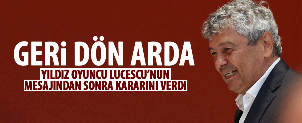Lucescu Arda Turan'la görüştü
