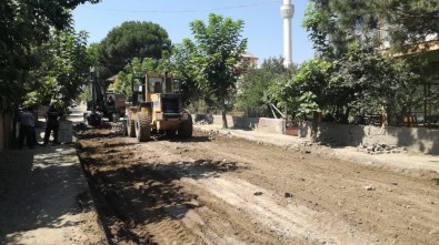 Osmancık'ta Alt Yapısı Tamamlanan Caddeler Asfaltlanıyor